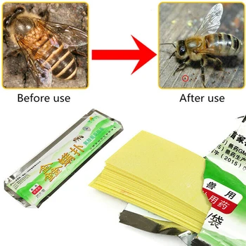 

Professional Acaricide Against The Bee Mite Strip Beekeeping Medicine Bee Varroa Mite Killer & Control Beekeeping Farm Medicines