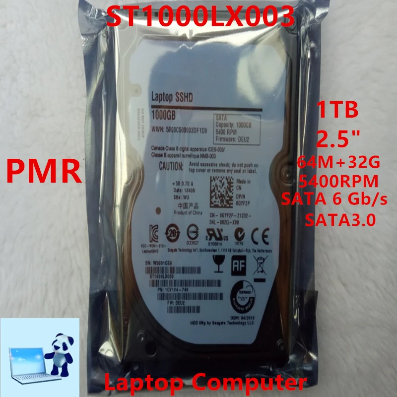 Новый оригинальный SSHD для Seagate 1 ТБ 2 5 &quotSATA 6 ГБ/сек. 64MB + 32G 5400RPM внутреннего