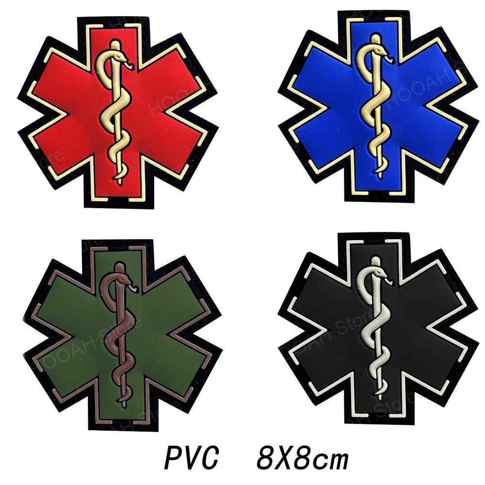 Paramedic KLETT PATCH US ARMY AIRSOFT PAINTBALL BUSCRAFT Medic Sanitäter
