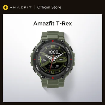 Умные часы Amazfit T-rex T rex, 5 АТМ, 14 спортивных режимов