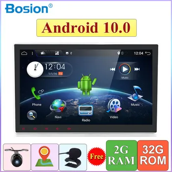 

10inch Quad Core Autoradio Multimidia GPS Navigation 2 Din Android 10.0 Car Radio Video DVD Player Head Unit SWC OBD DAB+