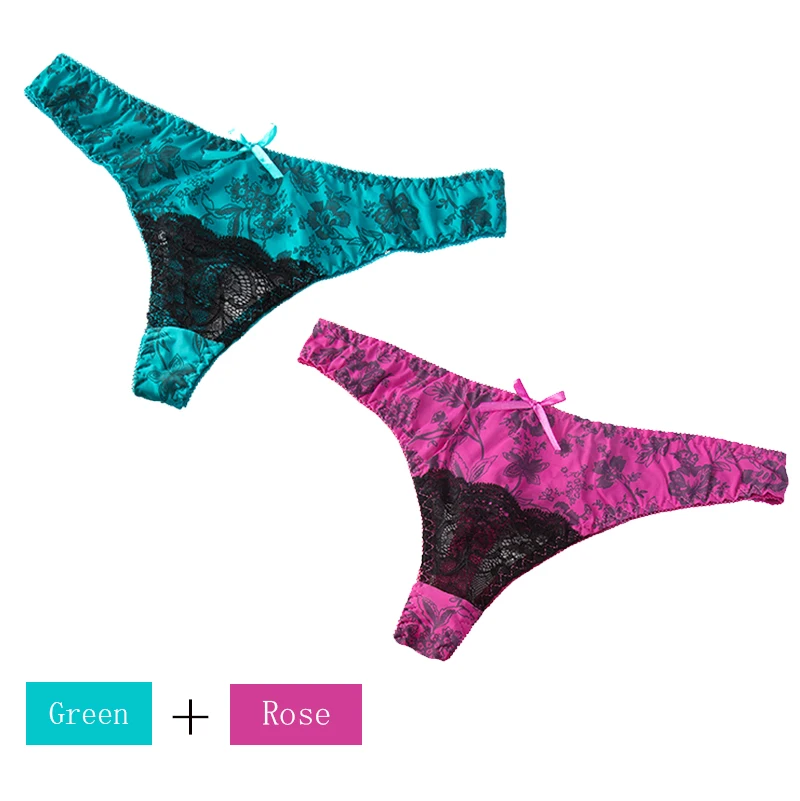 Julexy, размеры s, m, l, X, XL, сексуальные стринги, выдалбливают, нижнее белье, трусы танга, для девушек, низкая талия, хлопок, удобные стринги, женские трусики - Цвет: Green-Rose