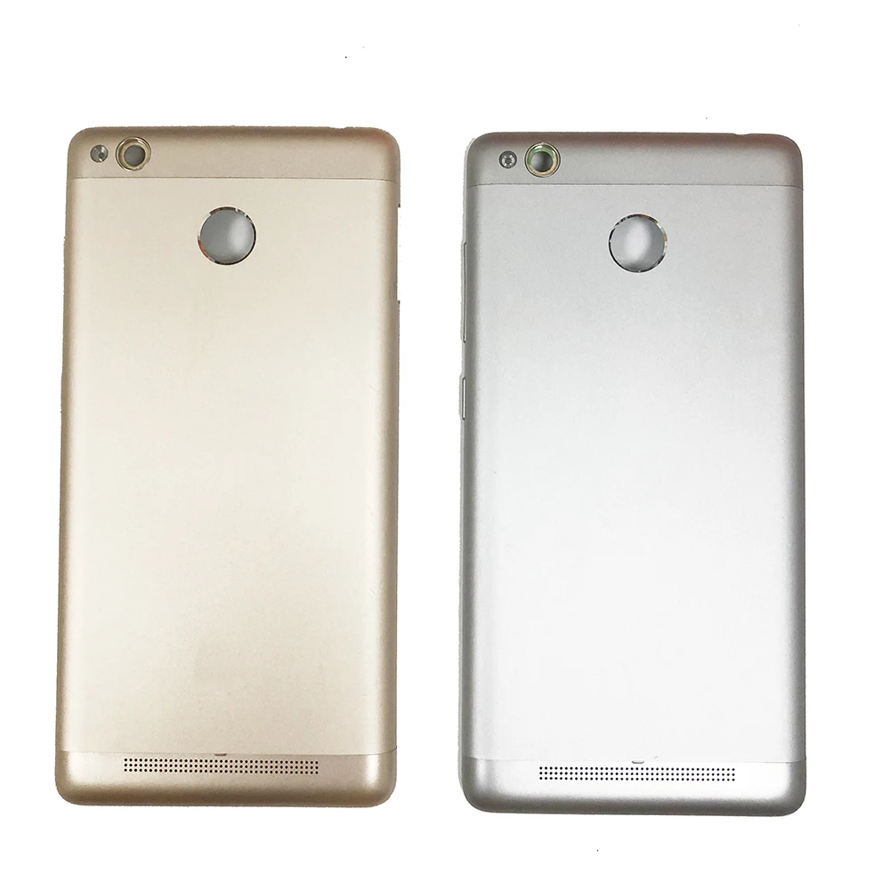 Крышка батарейного отсека для Xiaomi Redmi 3/3 S/3 Pro/3 Prime Задняя стеклянная крышка батарейного отсека задняя крышка корпуса задняя крышка для Xiaomi Redmi 3s