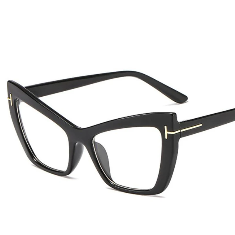 Brand Designer Cat Eye Myopia Glasses Vintage Female Grade Eyeglasses Computer Protection Anti Blue Light Glasses Diopter -1.5 3