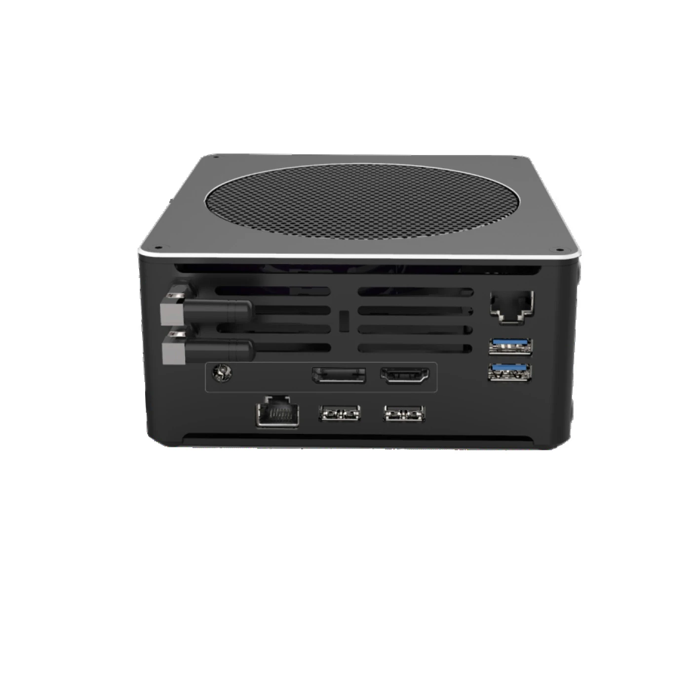 Hystou Intel Xeon E3 1505m V5 Mini Pc With Fan Hdmi Dp 4k Output Typec