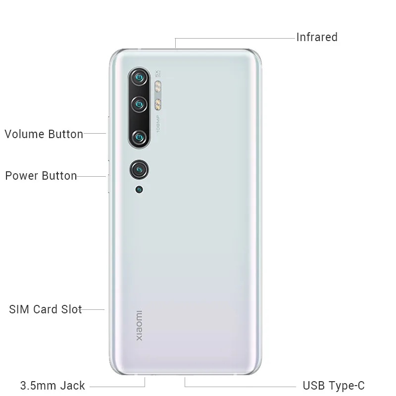 Global rom Xiaomi Mi CC9 Pro, 8 ГБ ОЗУ, 256 Гб ПЗУ, мобильный телефон CC 9 Pro, 108 МП, камера Penta, Восьмиядерный процессор Snapdragon730G, 5260 мА/ч