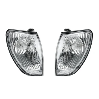 

2Pcs Front Corner Light Lamp for Toyota Land Cruiser 100 1998-2005 81520-60350 81510-60480