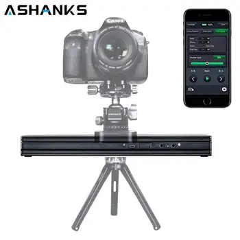 

ASHANKS Motorized Camera Track Slider 32CM/12.6in Mini Electric Video Studio APP Slider for DSLR Camera Timelapse Photography