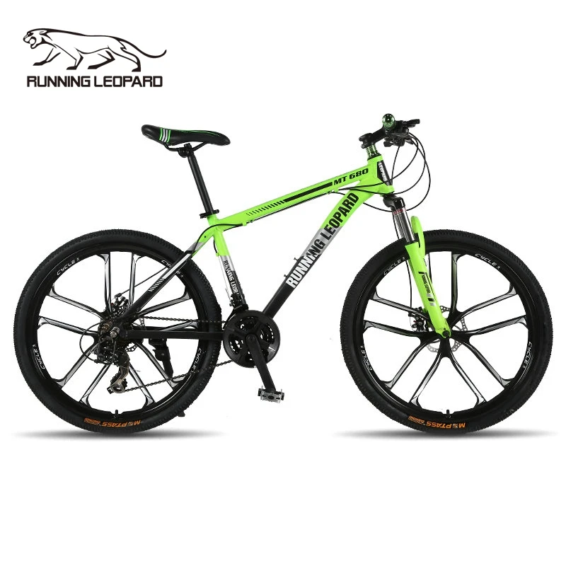 Горный велосипед Running Leopard колеса 26 дюймов скорость 21/24 рама из алюминиевого
