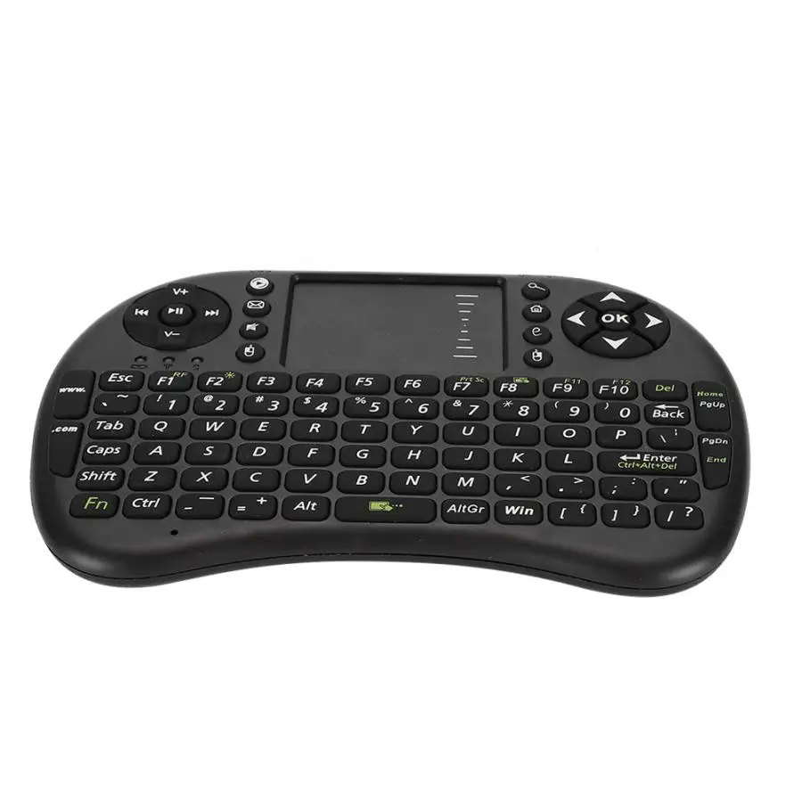 Air mouse Полная клавиатура+ мышь+ мультимедийное управление белая подсветка 2,4G беспроводная мышь с клавиатурой Беспроводная