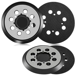 Bloc de remplacement pour ponceuse orbitale DWE6423, 5 pouces, 8 trous, crochet et boucle, 4 pièces 