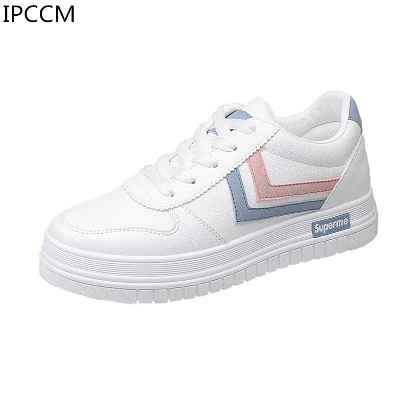 

2019 Spring New Korean Version Of Wild Breathable Female Super Fire Street Shooting Student Casual Little White Shoes