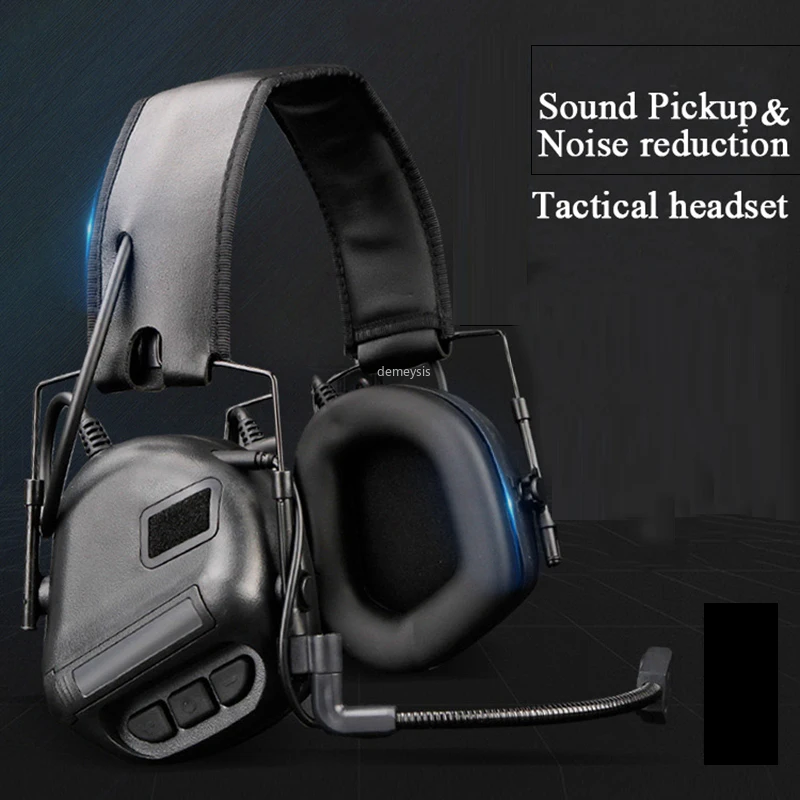 

Outdoor Sport WST 5th Tactical Headset Sound Pickup Noise Reduction Airsoft Paintball Headsets Hunting Shooting Military Headset
