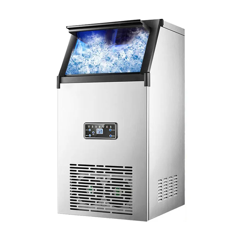 

Commercial Ice Maker 110-220V24H Ice Cube Making Machine Refrigerated Appliances Used In Bars, Coffee Shops