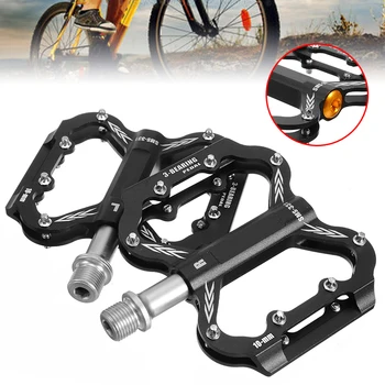 

High Quality Bike Pedals Road Bike Mountain Bicycle Folding Bike Aluminum Alloy Padals Outdoor Anti-slip Bearing Platform