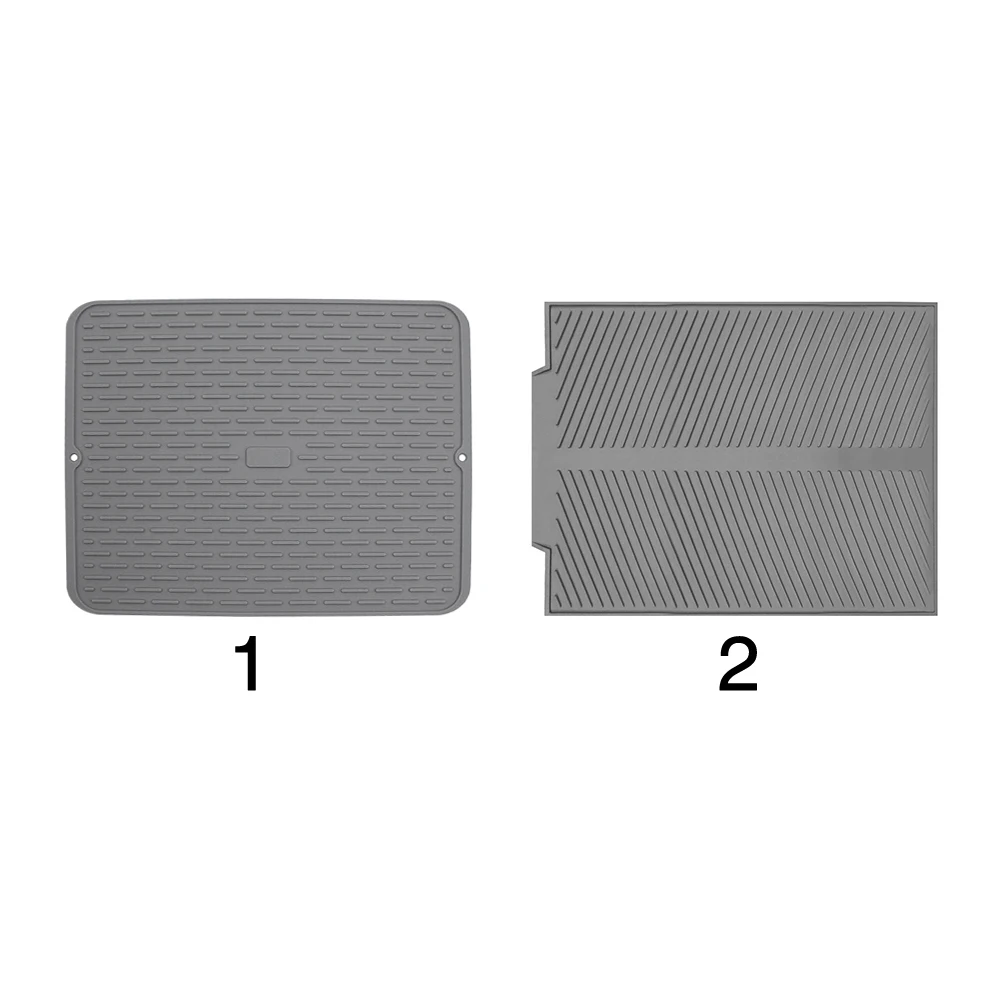 Блюдо дренажный коврик изоляция держать в чистоте портативный Гибкая Складная Посуда коврик для сушки многофункциональный домашний силиконовый Ресторан