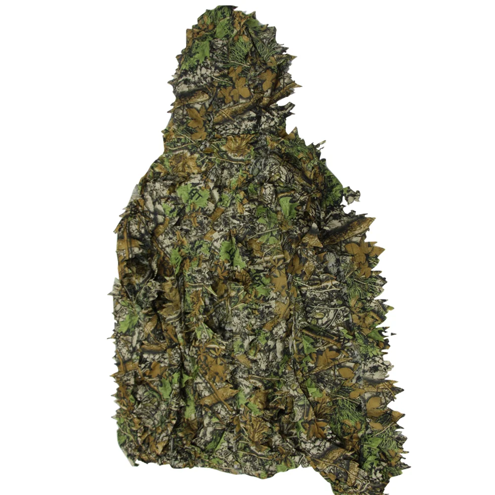 Охотничья одежда 3D ghillie Костюмы камуфляж снайпера маскировочный костюм для охотничьих аксессуаров