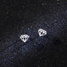 Trustdavis 925 однотонные настоящие серьги-гвоздики милый стиль для сладкого подарка для женщин девочек детей леди ювелирные изделия DS1742