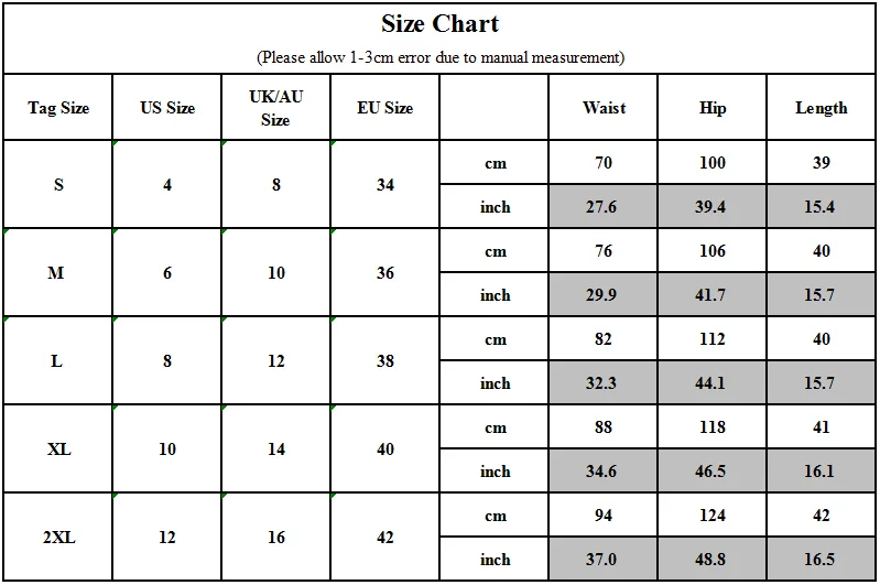 速卖通size