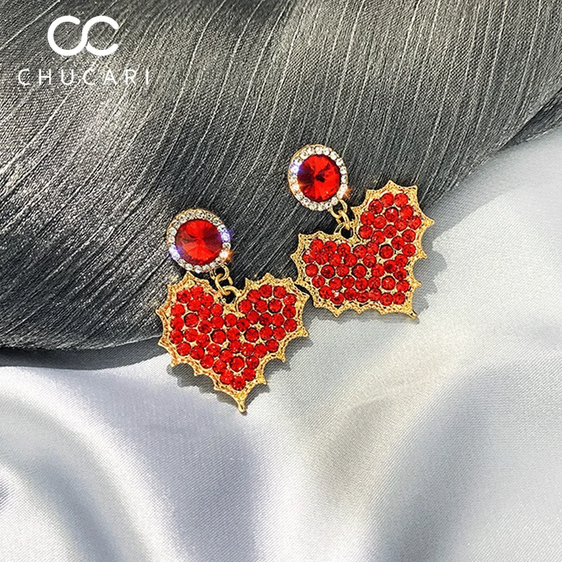 Новые модные серьги подвески CHUCARI из серебра 2019 пробы в Корейском стиле с