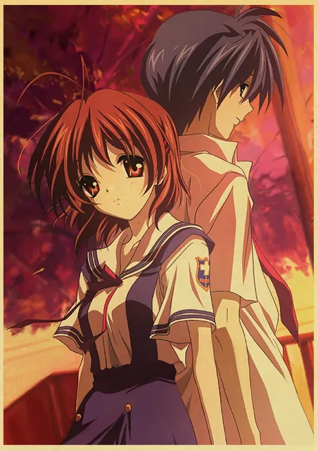 3215 Clannad After Story CLANNAD Anime Wall Scroll Poster Home