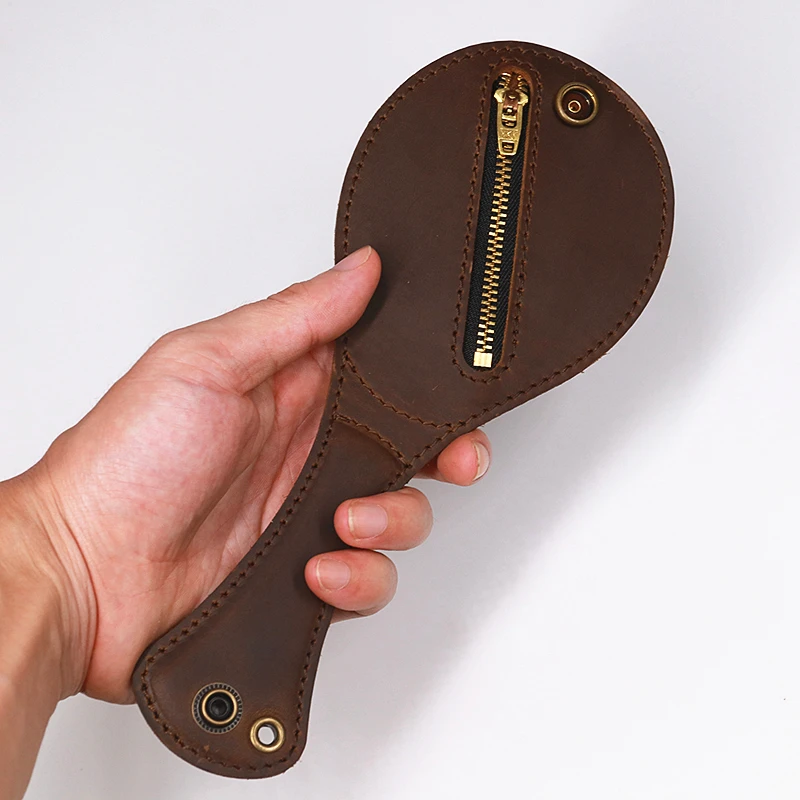 Leather Sap Coin Slapjack 100% Genuine Leather Coin Purse