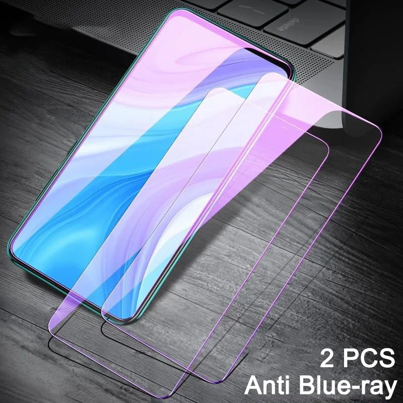 2 шт Защитное стекло для экрана для huawei Psmrt Z полноэкранное закаленное стекло для huawei P smart Z Plus стекло - Цвет: Anti Blue-ray 2Pcs