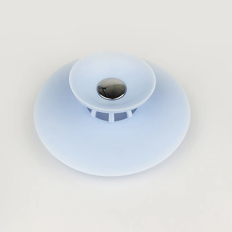 TPR Bath Tub Sink Floor Drain Stopper Hair Catcher Plug Kitchen Water Laundry 40FP12