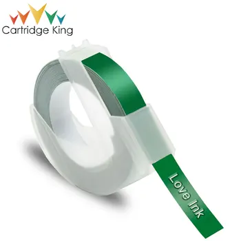

Cartridge King 1PCS 9mm Dymo 3D Embossing PVC Label Tape Compatible Dymo 1610/12965/1540/1880 for Motex E101 Label Makers