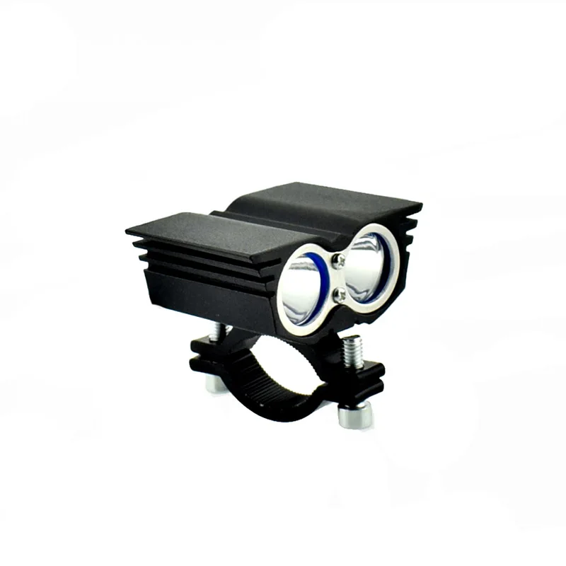 owl-2led-1x 20 Вт 30 Вт светодиодные фары для мотоцикла, 6000 К белые противотуманные фары, фары для мотоцикла, прожекторы для автомобиля, вспомогательная фара для вождения - Цвет: owl-2led-1x