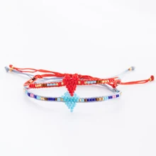 G. YCX ручной работы в форме сердца Delica MIYUKI браслеты для женщин Bileklik бисер пара браслет плетеная красная веревочная цепь ювелирные изделия