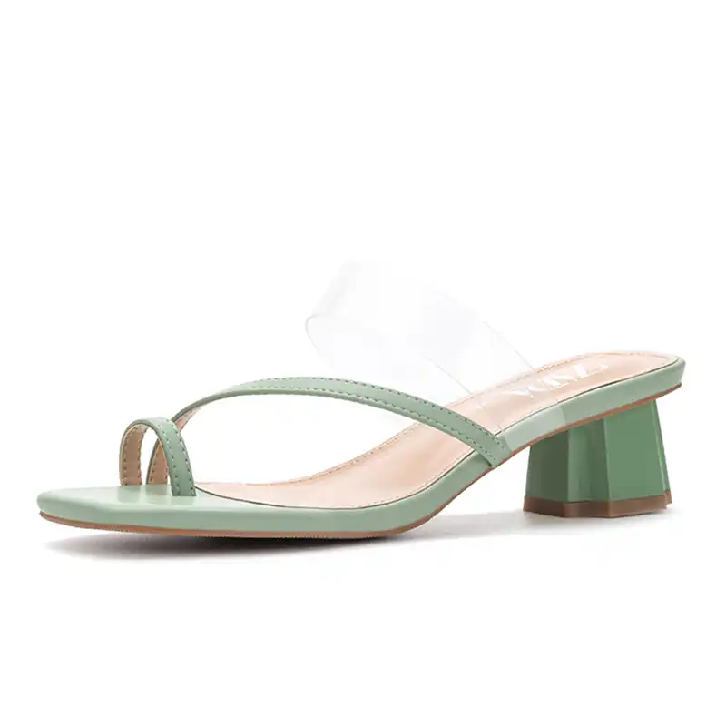 sandalia dedo salto grosso