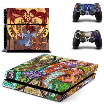 

Pay station 4 PS4 Skin Stickers Vinilo PS 4 Skins Sticker For PlayStation 4 Console and Two Controller Decal