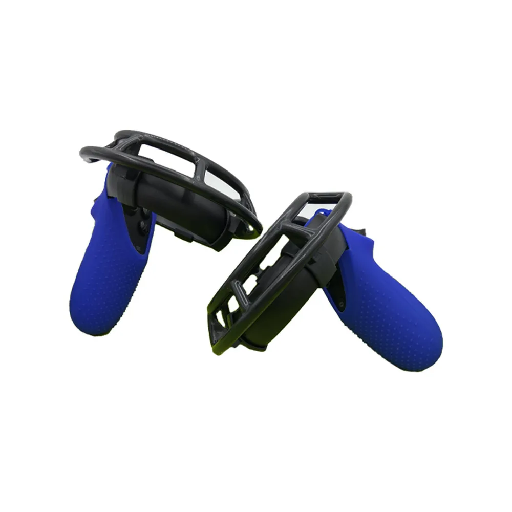 Синий Защитная крышка для OCULUS Quest/Rift S VR с сенсорным контроллером, защитный рукав, чехол, аксессуары для корпуса - Цвет: Синий