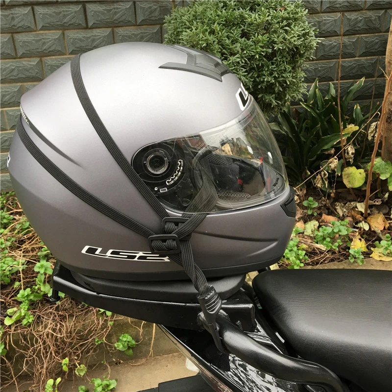 Универсальный мотоциклетный шлем сетка мотоцикл багажная сетка защитные шестерни багажные крючки аксессуары для мотоциклов