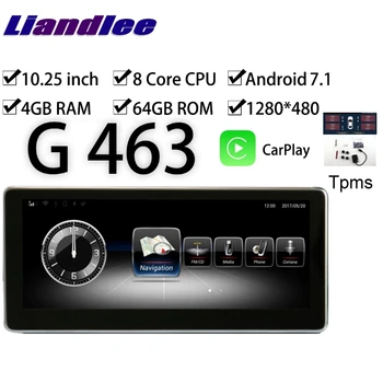 

Liandlee Car Multimedia GPS Audio Radio For Mercedes Benz MB G Class Wagen 463 G350 G500 2012~2018 CarPlay TPMS Navigation NAVI