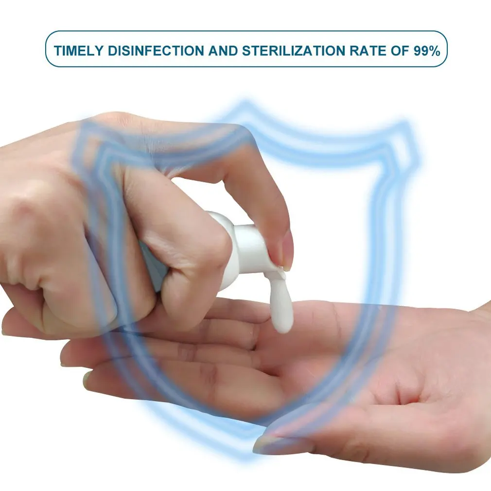 

portable water-free hand sanitizer Antibacterial gel disinfection portable Delicate and non-irritating keep clean 1 pcs
