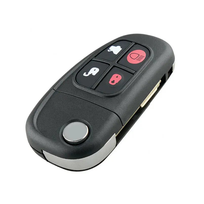 4 кнопки дистанционный ключ-брелок от машины ID60 чип NHVWB1U241 для Jaguar S-type X-type XJ8