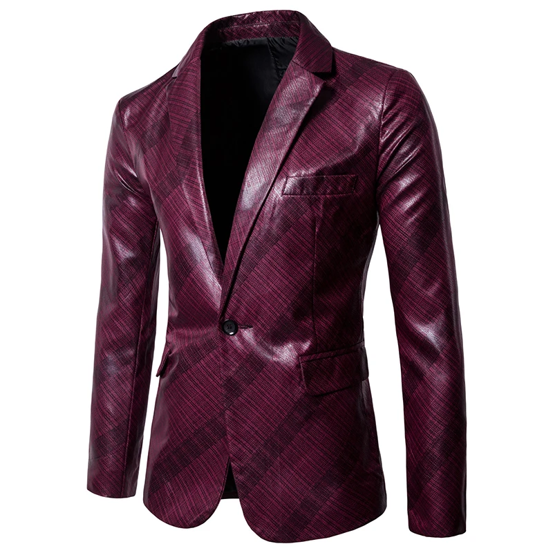Plus size fashion men solid color suit coat autumn casual suit single breasted slim fit Suit waterproof design men's Tops coat Plus size fashion men solid color suit coat autumn casual suit single breasted slim fit Suit waterproof design men's Tops coat