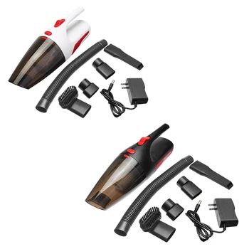 

120W 12V Vaccum Cleaner 5000PA Super Suction Portable Wireless Handheld Rechargeable Car Vacuum Cleaner Wet/Dry Dual Use Car Hou