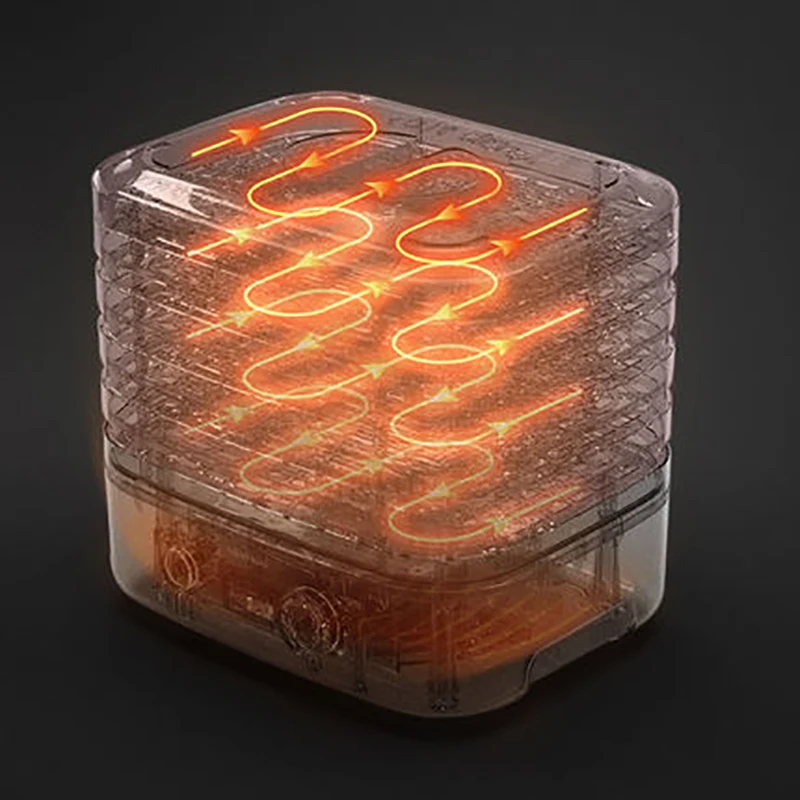 Mini Food Dehydrator, Small Air Dried Meat Tools, Home, Mini Pet Food Dryer, 5 Pallets, Fruit Snacks, Homemade Tools, 1Pc