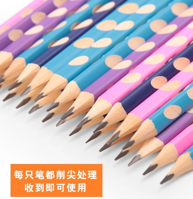 4 шт., креативный карандаш с дырками, HB Kawaii, деревянные карандаши для детей, подарки, школьные офисные принадлежности, новинка, канцелярские инструменты для коррекции