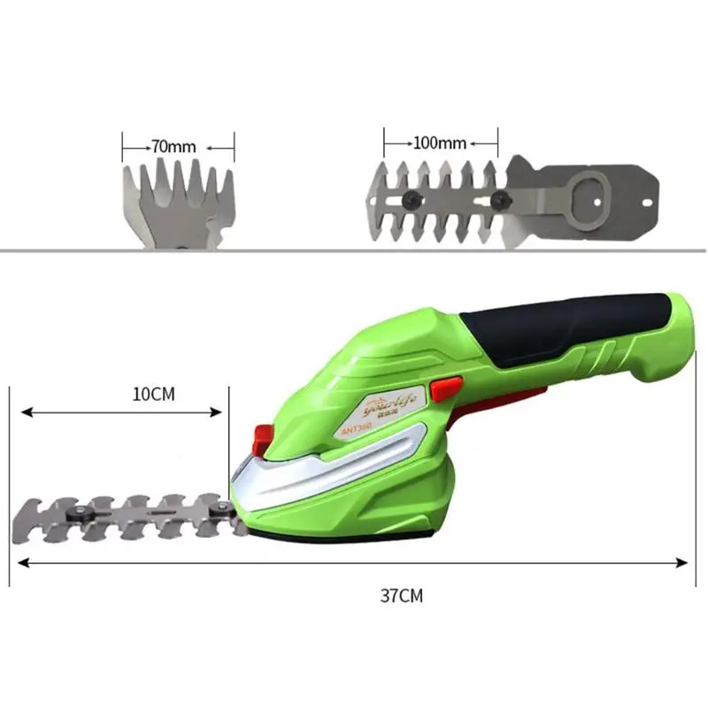 Cordless Electric Lawn Mower Set Weeding Scissors Home Garden Grass Trimmer Optimum Cutting and Improve Efficiency