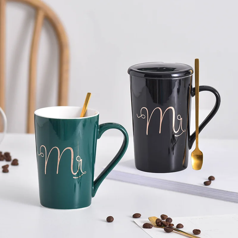

Creative Personality Ceramic Mug Mug Simple Office Tea Mug with Souvenir Gift Mug Home Breakfast Mug Coffee Cup