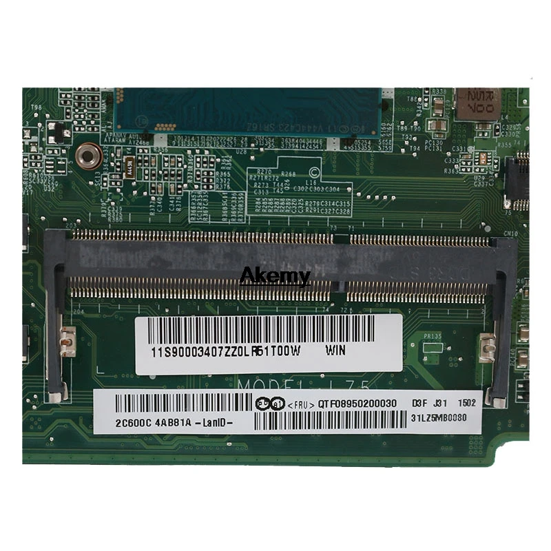 DA0LZ5MB8D0 материнская плата для ноутбука lenovo IdeaPad U330 U330P U330T оригинальная материнская плата I3-4010U