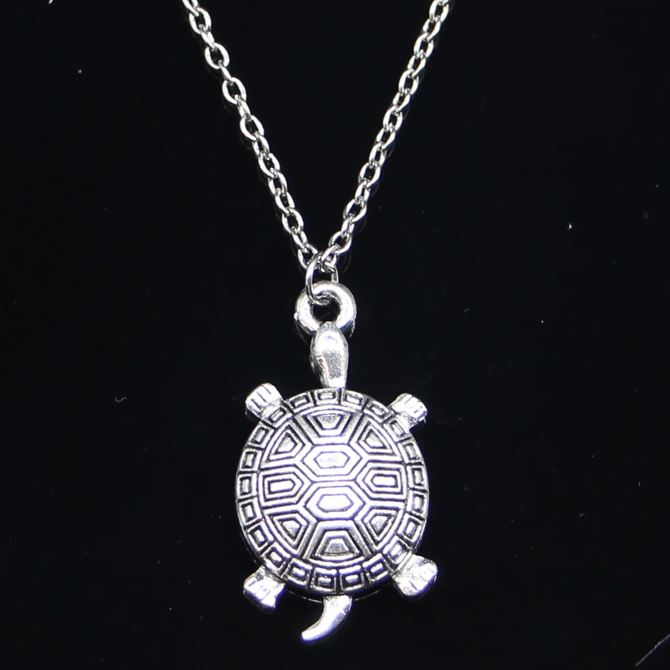 20pcs New Fashion Necklace 34x28mm tortoise turtle sea Pendants Short Long Women Men Colar Gift Jewelry Choker | Украшения и