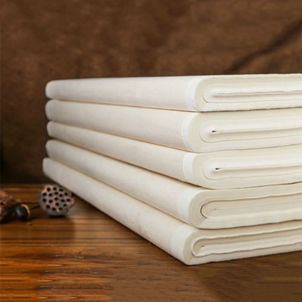 100pcs New 34*69cm Chinese Calligraphy Painting Rice Paper Sumi-E Xuan Art Write