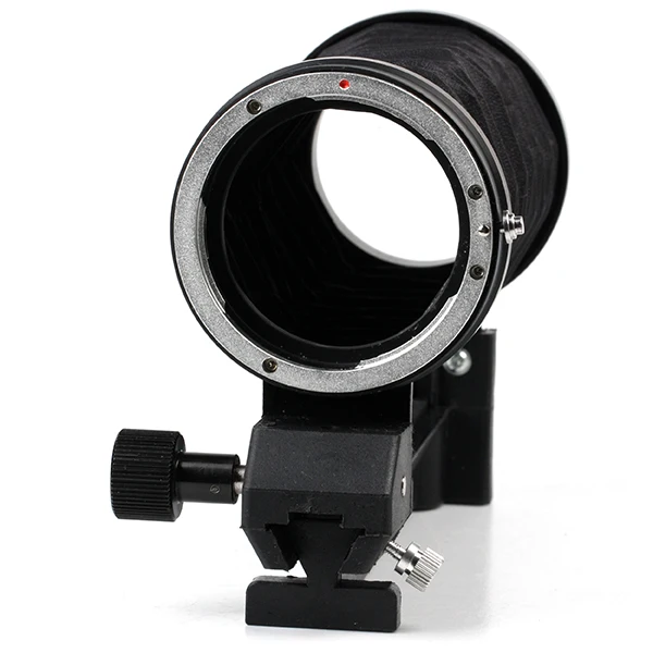 Pixco canon ef montagem macro fole de