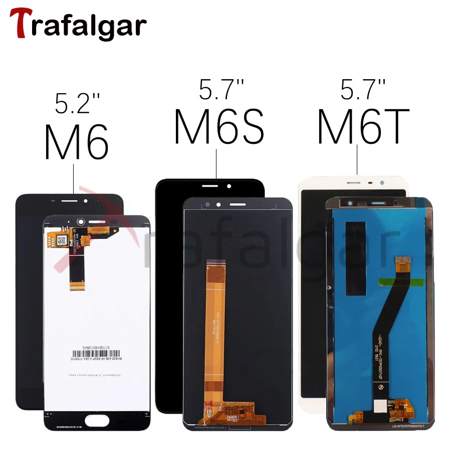 Дисплейный модуль для Meizu M6/ M6S/ M6T белый/ черный | Мобильные телефоны и аксессуары