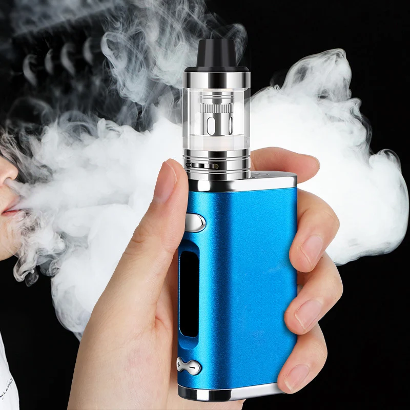 80 Вт vape ручка стартовый набор с 2000 мАч батарея металлический корпус мод коробка распылитель электронная сигарета обслуживаемый атомайзер кальян